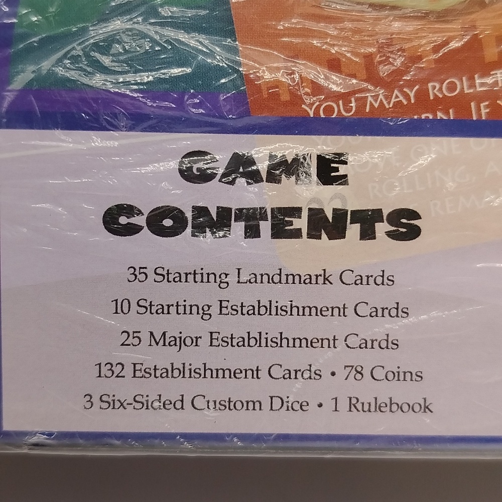 Machi Koro Board Game Dice Rolling Strategy Game, Ages 8+ NEW SEALED Made In USA - Picture 3 of 13